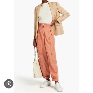 Sandro Peach Cargo Joggers